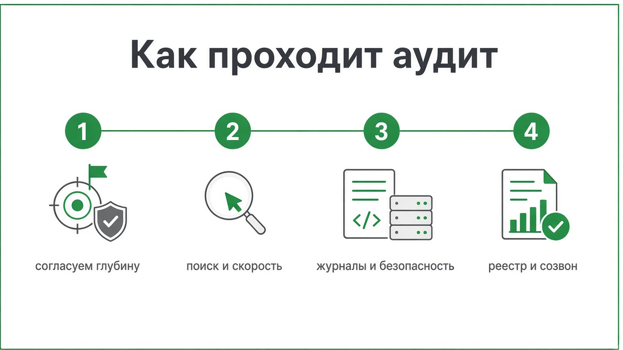 Как проходит полный аудит