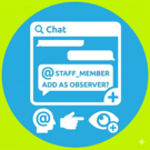 Добавление Наблюдателя в задачу через отметку сотрудника в комментарии