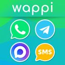 Wappi: WhatsApp и Telegram уведомления и рассылка сообщений