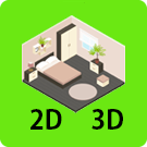 Планировщик помещений с 2D/3D-просмотром и расчетом стоимости проекта 