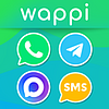 Wappi: WhatsApp и Telegram уведомления и рассылка сообщений
